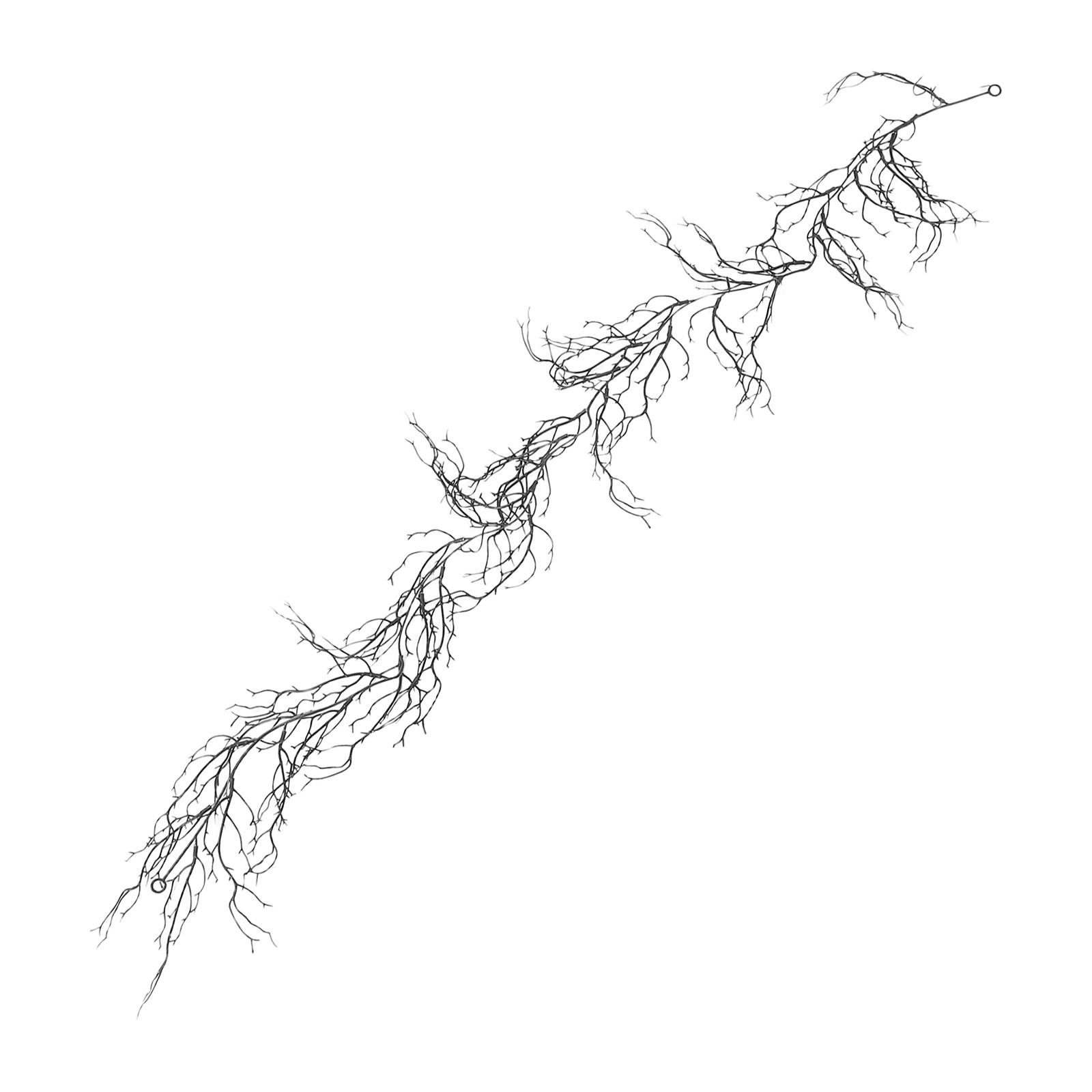 Branch Curly Willow - Black Curly Willow Branches Artificial Decorative