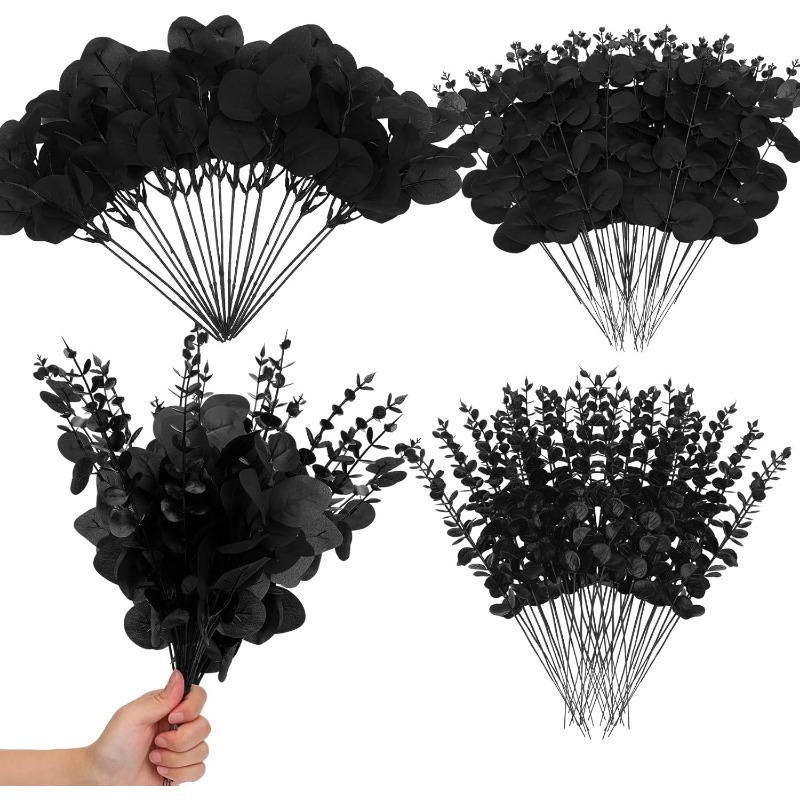 Black Eucalyptus Leaves Stems  - Eucalyptus Preserved avis et prix