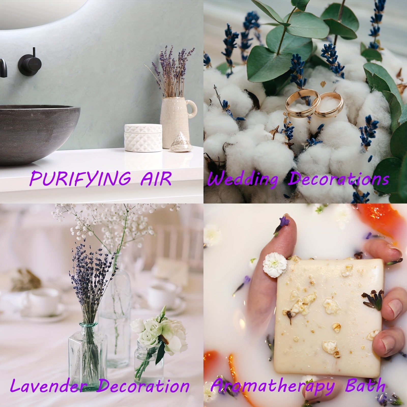200pcs/Bunch Lavender Dried Fl - Dried Flower Bunch avis et prix