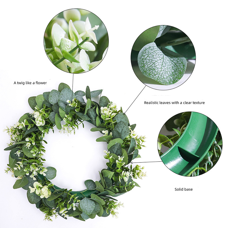 Eucalyptus Wreath Flowers Gift - Eucalyptus Preserved avis et prix