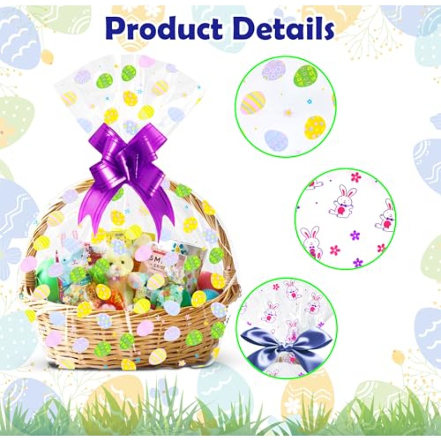 Gift Boutique Easter Cellophan - Cellophane Wrap Clear avis et prix