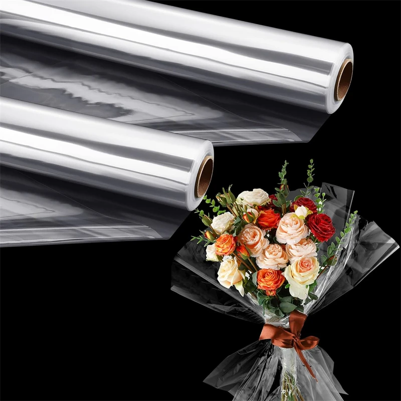 Clear Cellophane Wrap Roll For - Cellophane Wrap Clear avis et prix