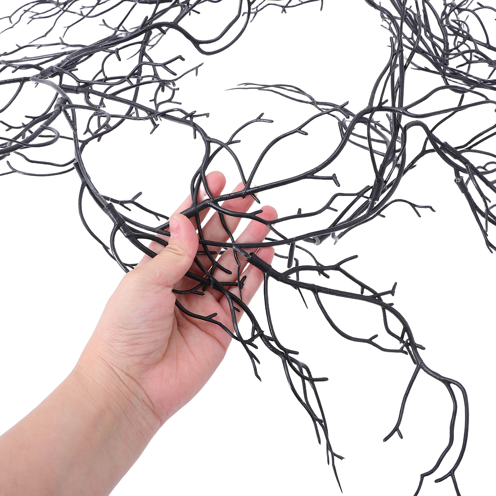 Black Decorative Vine Realisti - Branch Curly Willow avis et prix