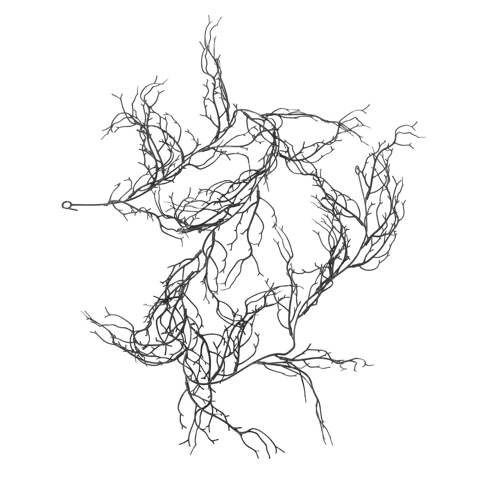 Plastic Black Bendable Vine Ga - Branch Curly Willow avis et prix