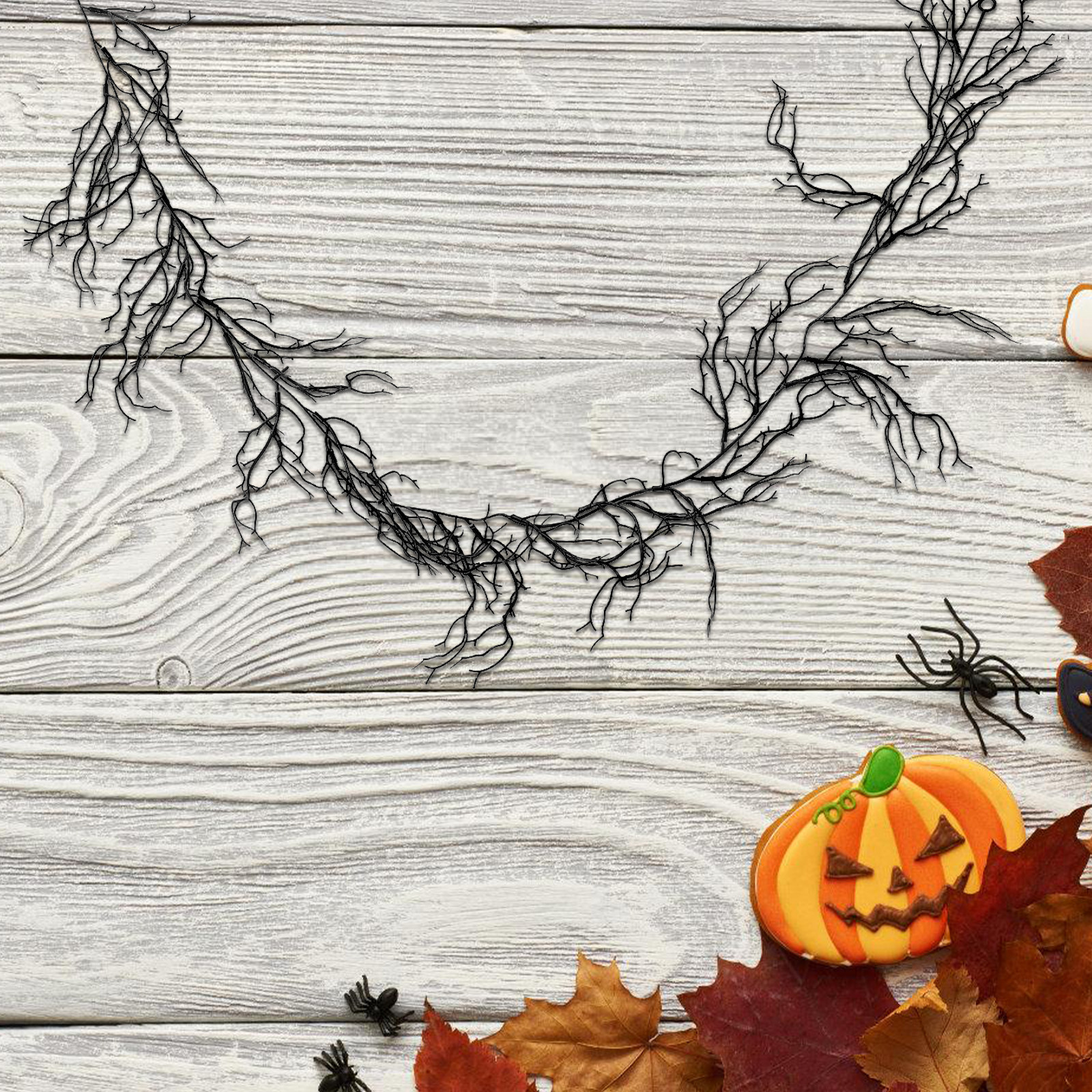Plastic Black Bendable Vine Ga - Branch Curly Willow avis et prix