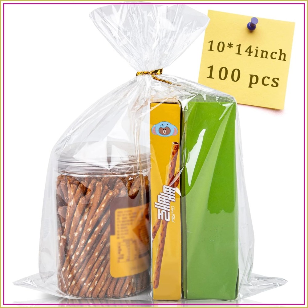 100pcs Cellophane Bags 10x14 C - Cellophane Wrap Clear avis et prix