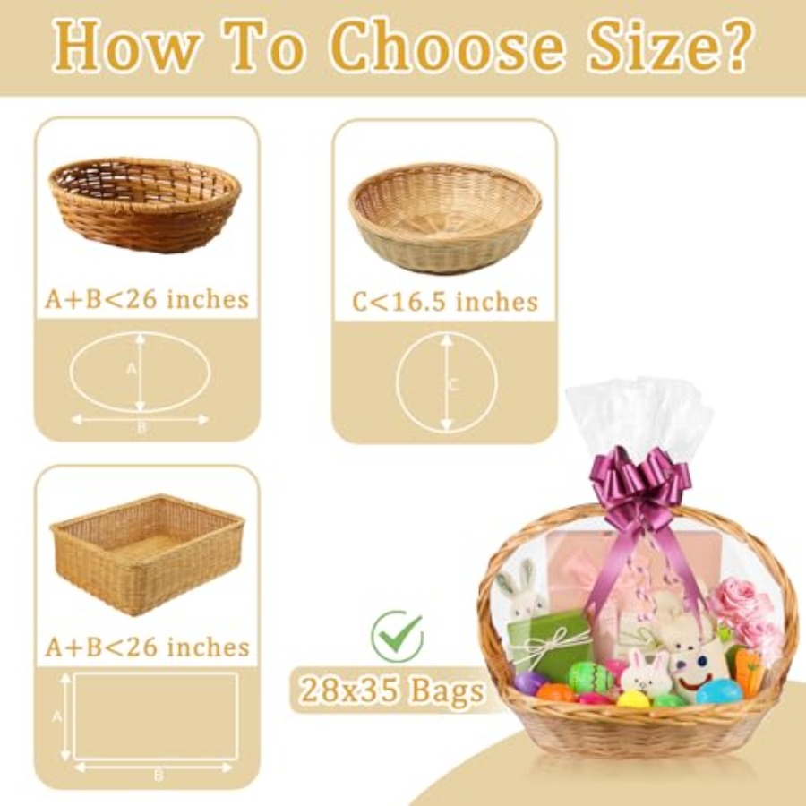 Extra Large Shrink Wrap Bags f - Cellophane Wrap Clear avis et prix