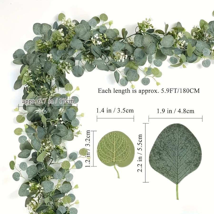 1Pc Artificial Eucalyptus Leav - Eucalyptus Preserved avis et prix