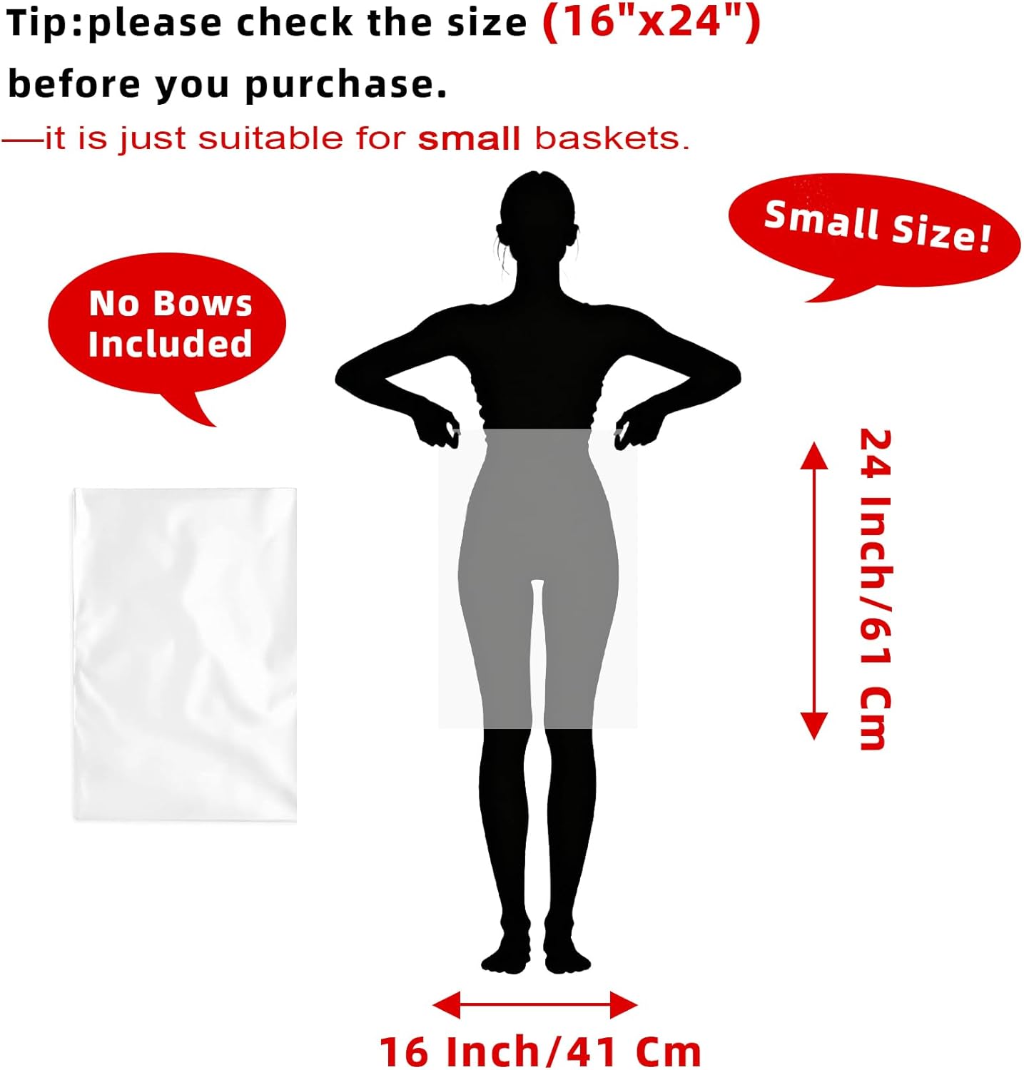 Cellophane Bags,16x24 Inch 20  - Cellophane Wrap Clear avis et prix