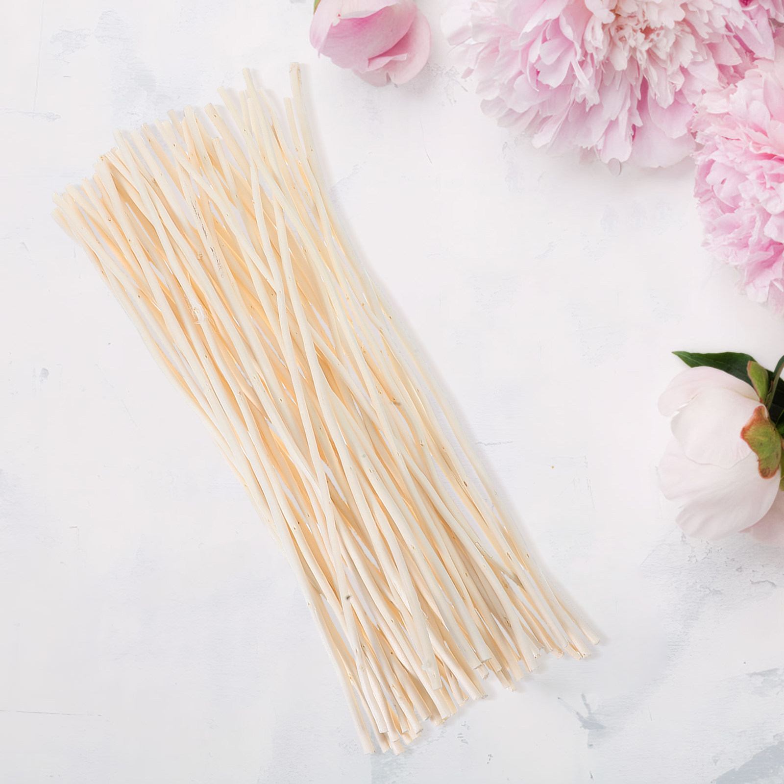 50Pcs Dried Willow Branches Wh - Branch Curly Willow avis et prix