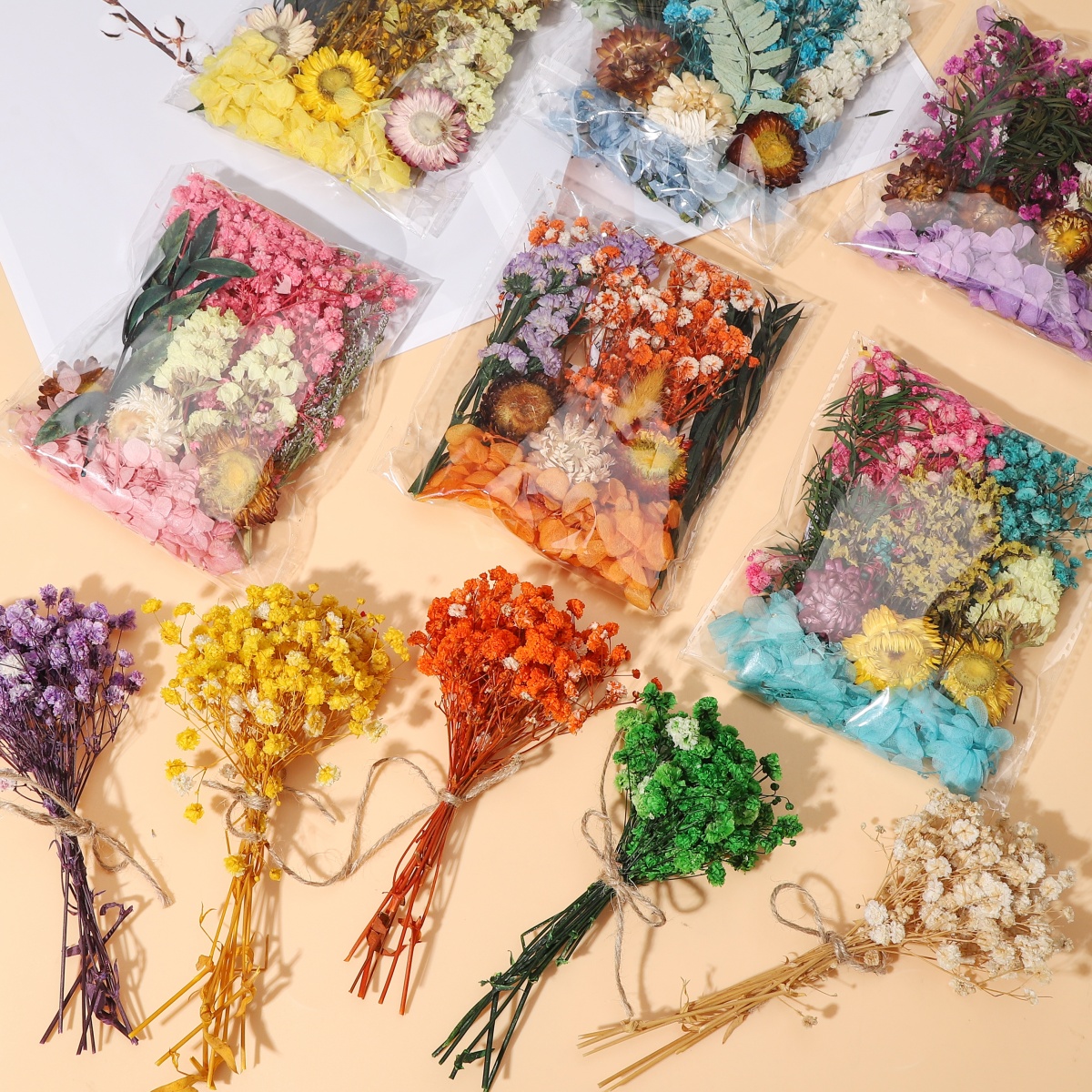 1 Pack Preserved Dried Flower  - Dried Flower Bunch avis et prix