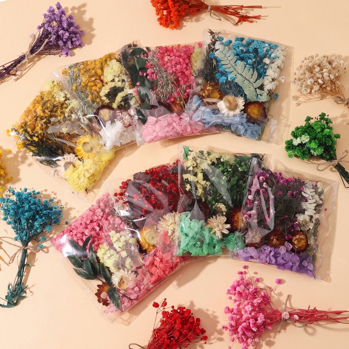 1 Pack Preserved Dried Flower  - Dried Flower Bunch avis et prix