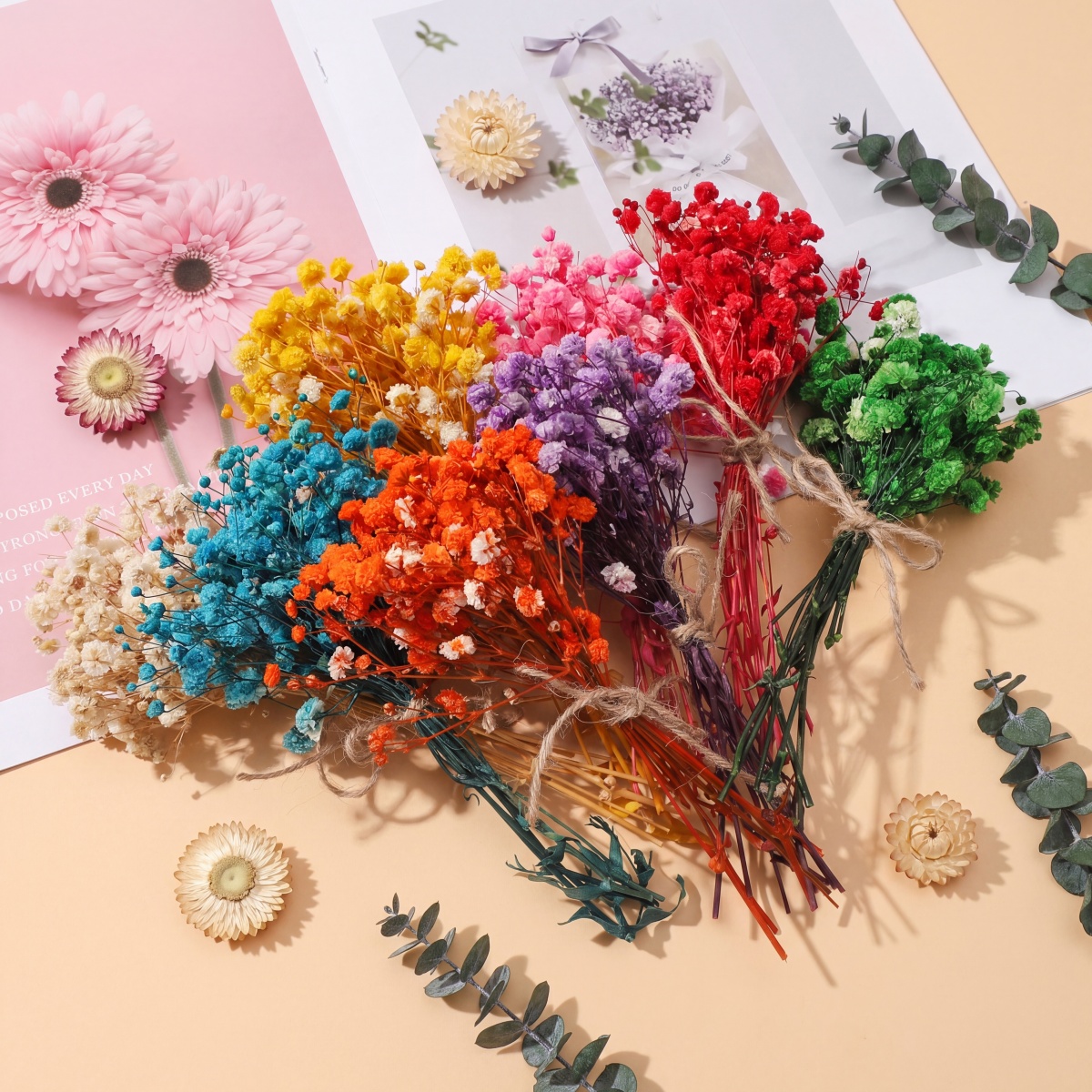 1 Pack Preserved Dried Flower  - Dried Flower Bunch avis et prix