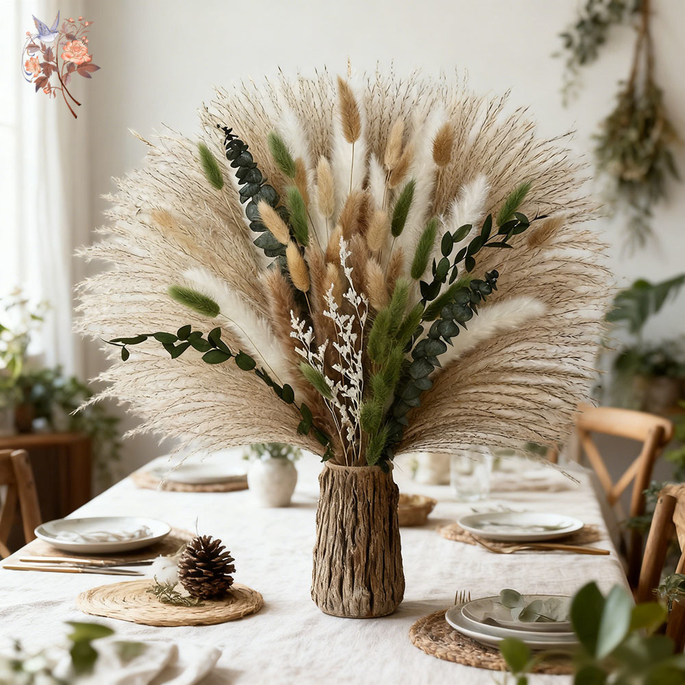 85PCS Natural Dried Flowers Pa - Eucalyptus Preserved avis et prix