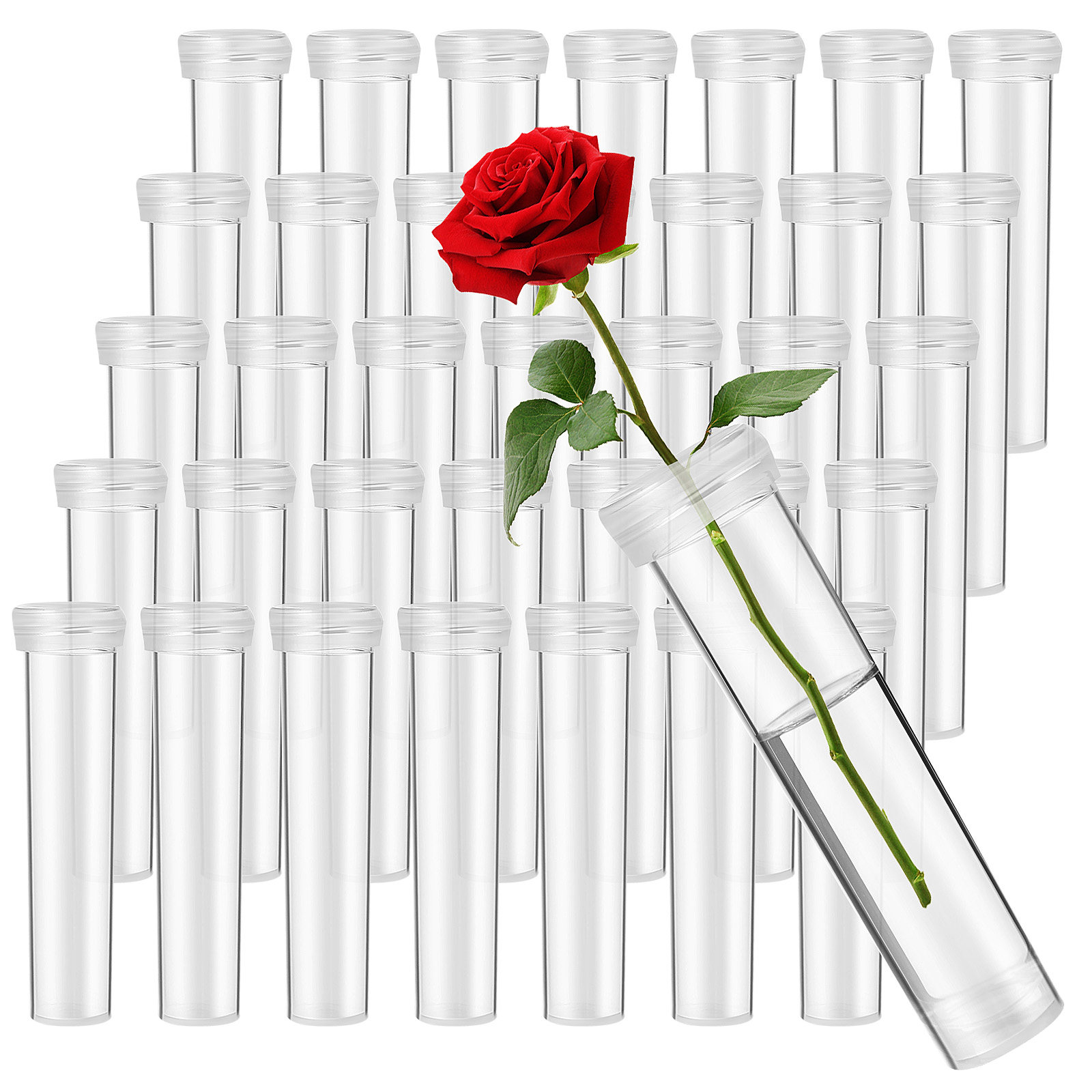 100Pcs Flower Water Tubes Leak - Anda Florist Supply avis et prix