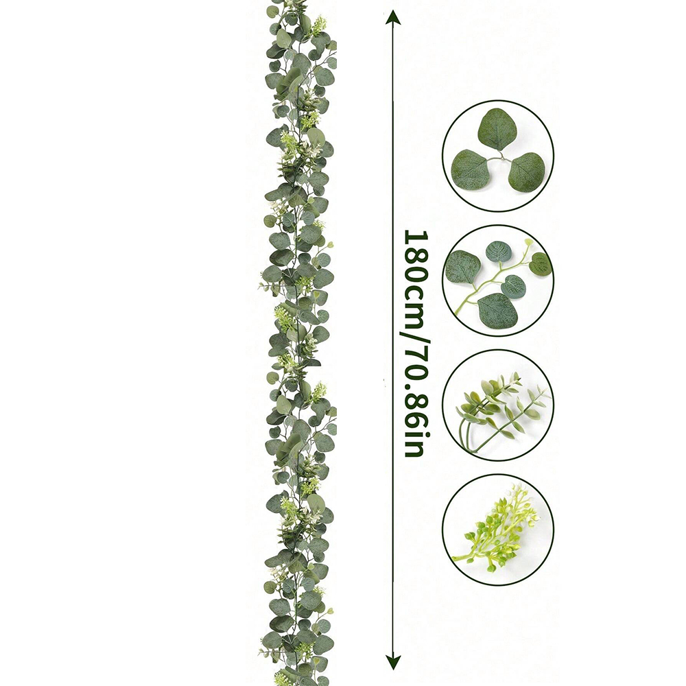 Artificial Eucalyptus Garland  - Eucalyptus Preserved avis et prix