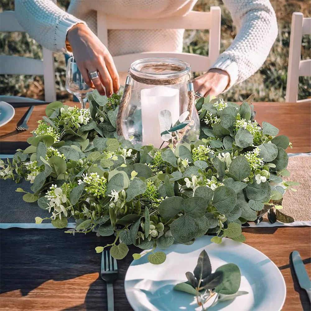 Artificial Eucalyptus Garland  - Eucalyptus Preserved avis et prix