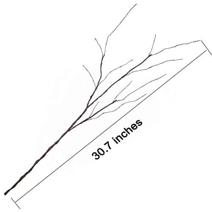 10PCS Lifelike Curly Willow Br - Branch Curly Willow avis et prix