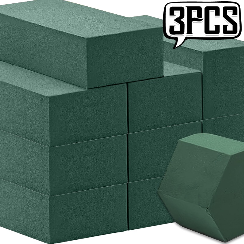 1/3x Floral Foam Blocks Green  - Anda Florist Supply avis et prix