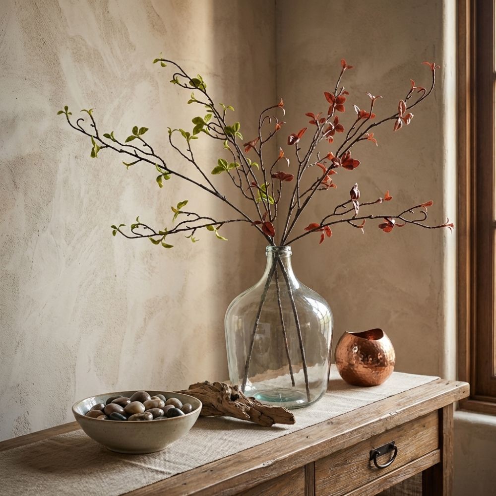 Real Touch Artificial Willow D - Branch Curly Willow avis et prix