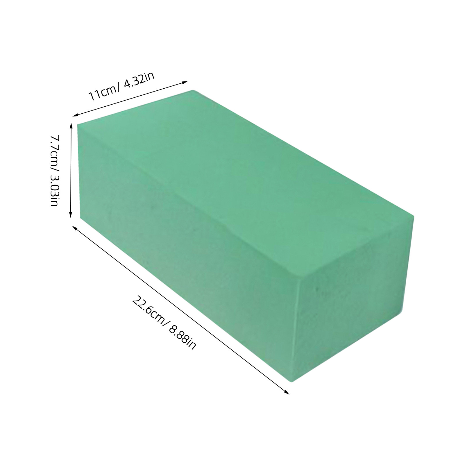 Floral Block Flower Brick Gree - Anda Florist Supply avis et prix
