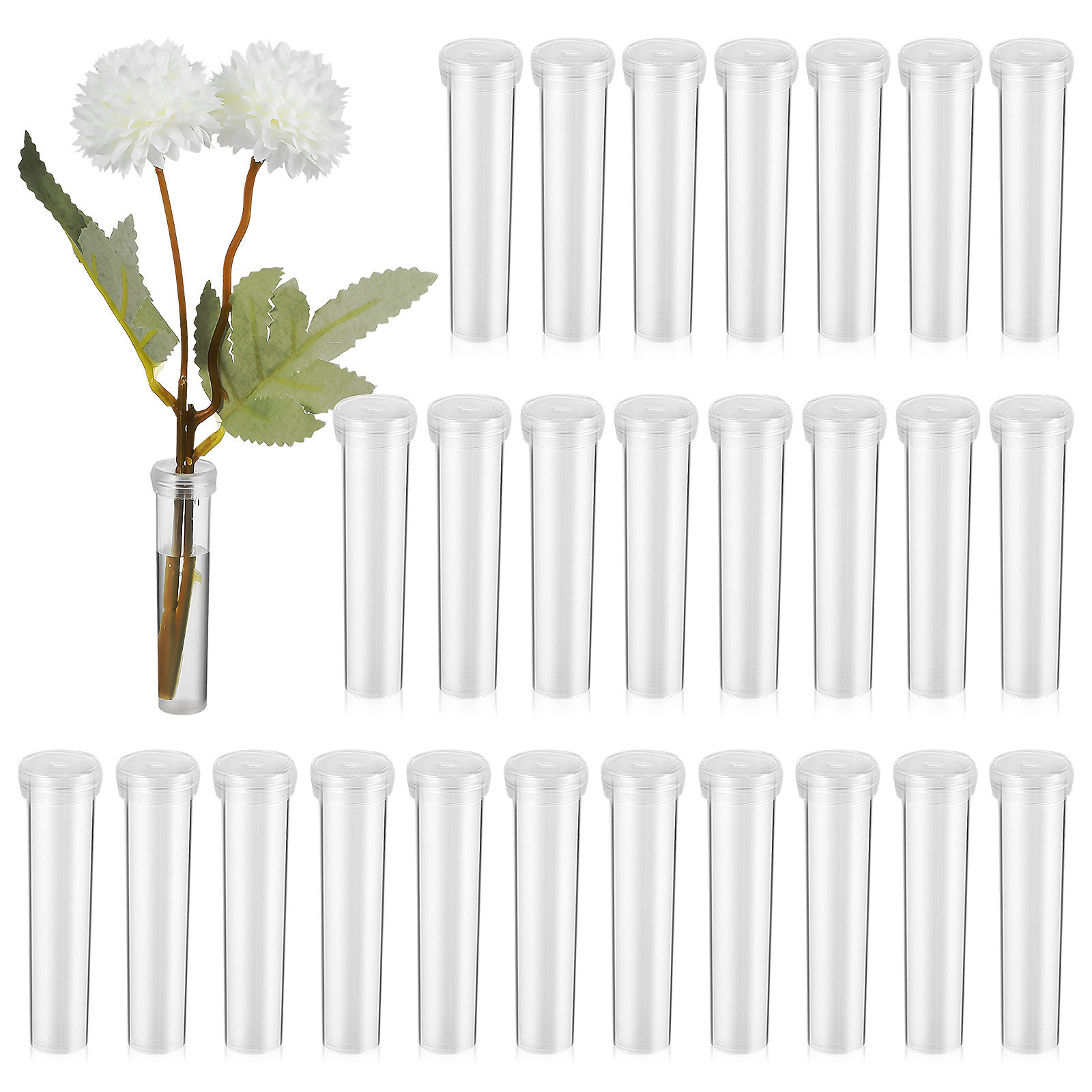 100Pcs Flower Nutrient Tubes U - Anda Florist Supply avis et prix