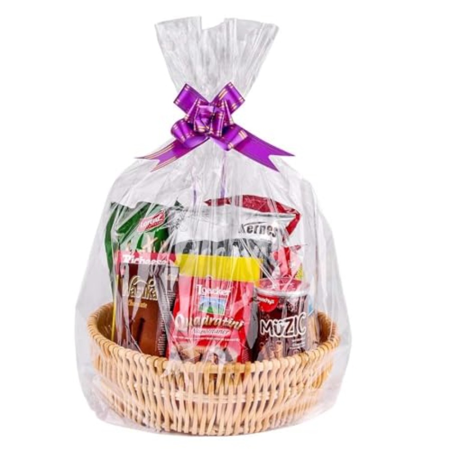 Clear Basket Bags 20Pack Large - Cellophane Wrap Clear avis et prix