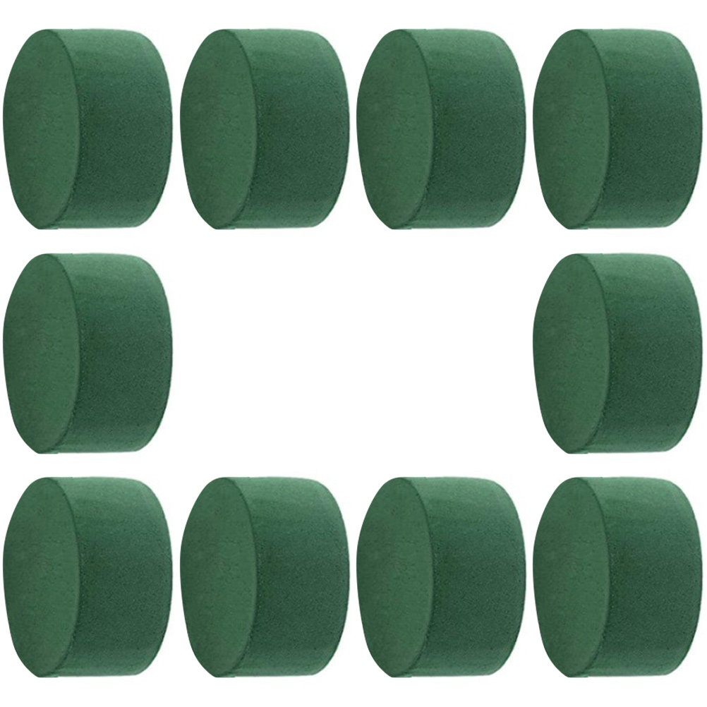 10Pcs Round Flower Mud Floral  - Anda Florist Supply avis et prix